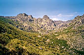 Serra da Estrela. Escursione nella valle dello Zezere. i tre massicci rocciosi pi importanti: il Cntaros Raso, Magro e Gordo. 